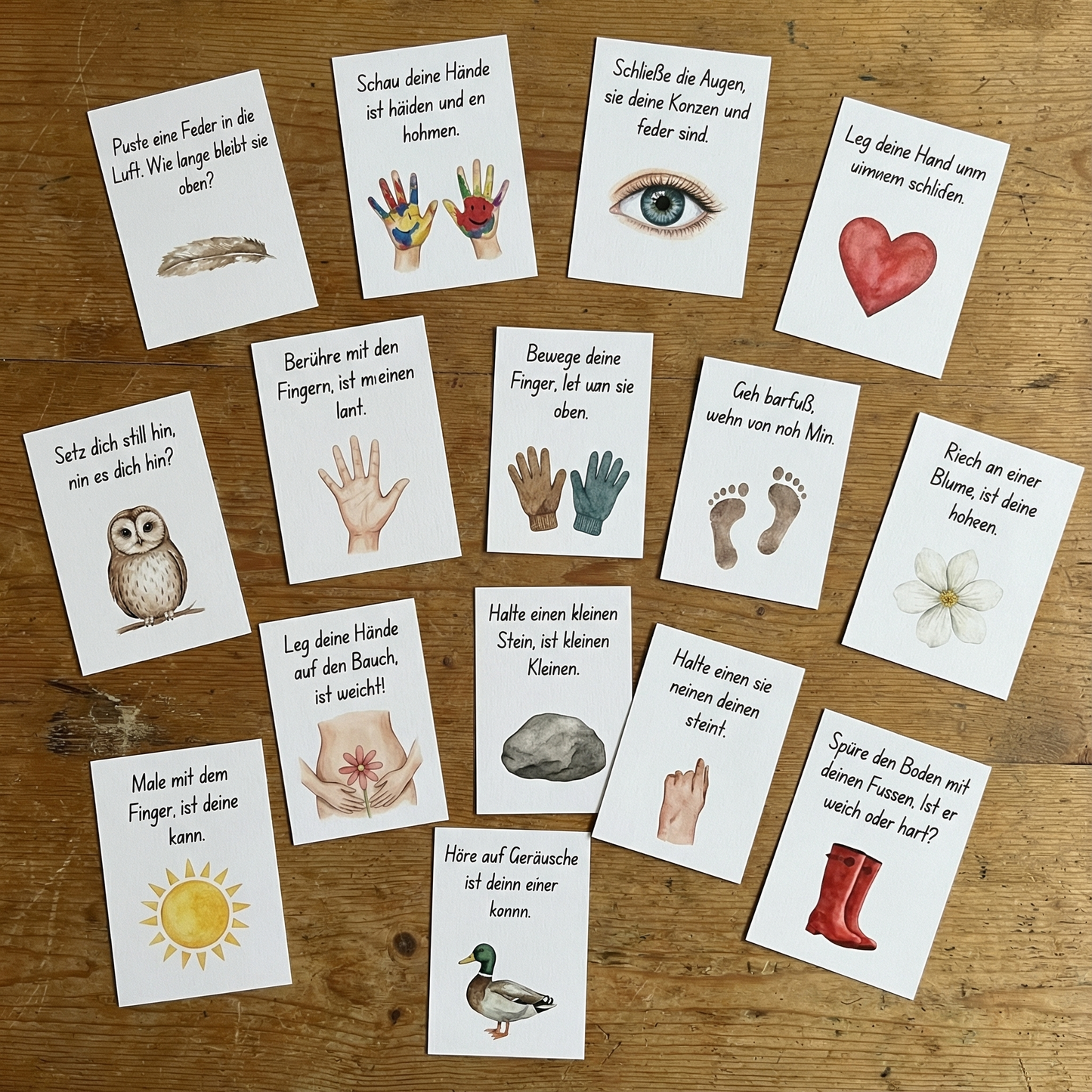 Montessori Fokus-Karten